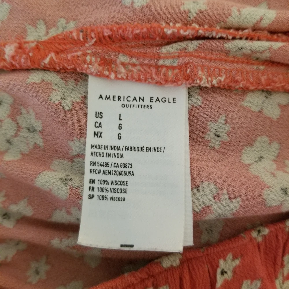 American Eagle Outfitters Floral Skirt Size Large - Picture 4 of 4